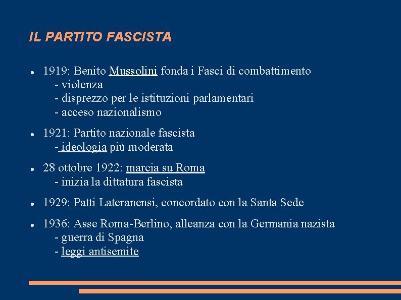 IL PARTITO FASCISTA 1919: Benito Mussolini fonda i Fasci di combattimento - violenza - IL PARTITO FASCISTA 1919: Benito Mussolini fonda i Fasci di combattimento - violenza -