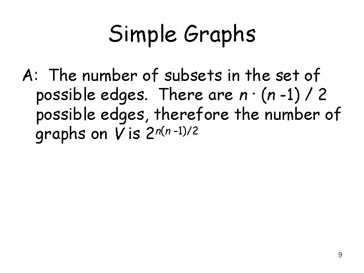 Simple Graph In Cs Graph Theory in CS Route Search in Online