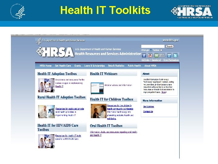 Health IT Toolkits 