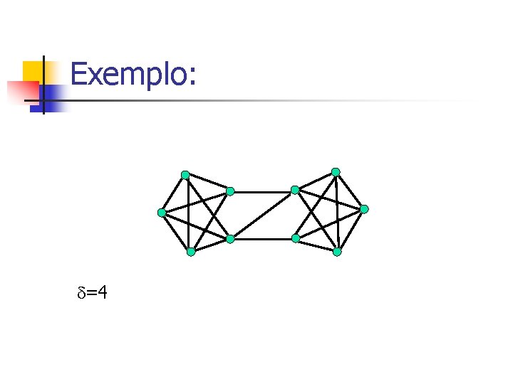 Exemplo: =4 