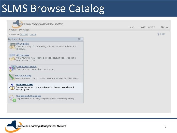 Learner and Manager Roles Module 2 1 SLMS