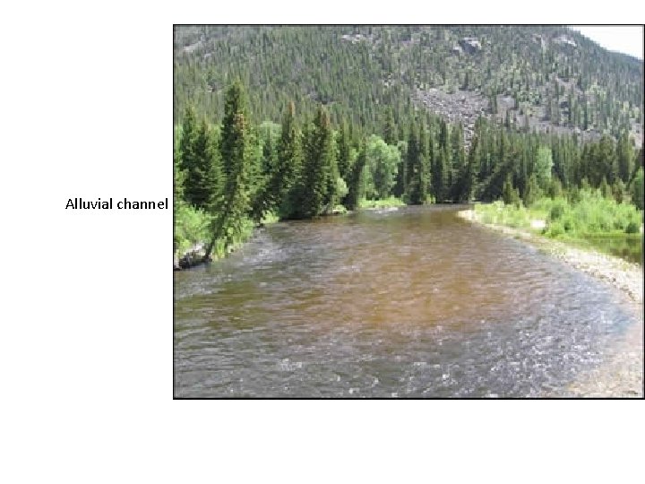 Alluvial channel 