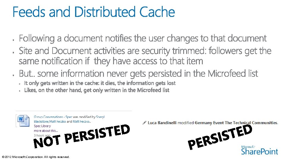 © 2012 Microsoft Corporation. All rights reserved. 