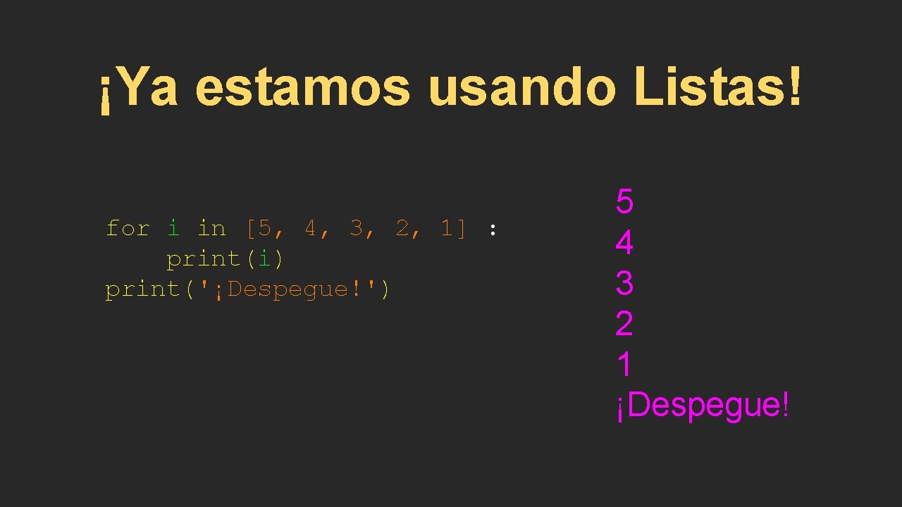 Listas en Python Captulo 8 Python para Todos