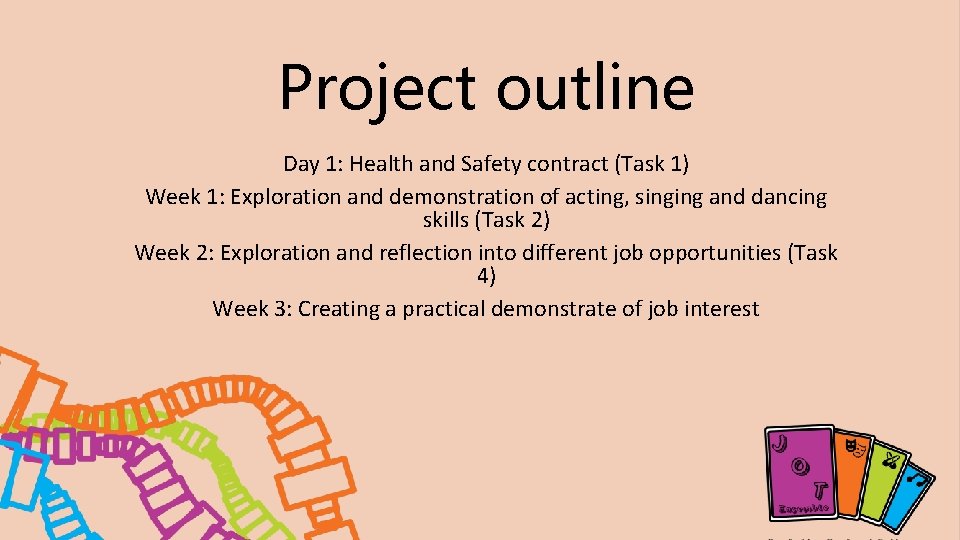 Project outline Day 1: Health and Safety contract (Task 1) Week 1: Exploration and Project outline Day 1: Health and Safety contract (Task 1) Week 1: Exploration and