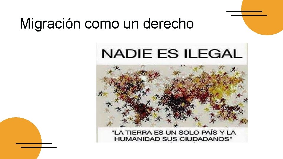 Migración como un derecho 