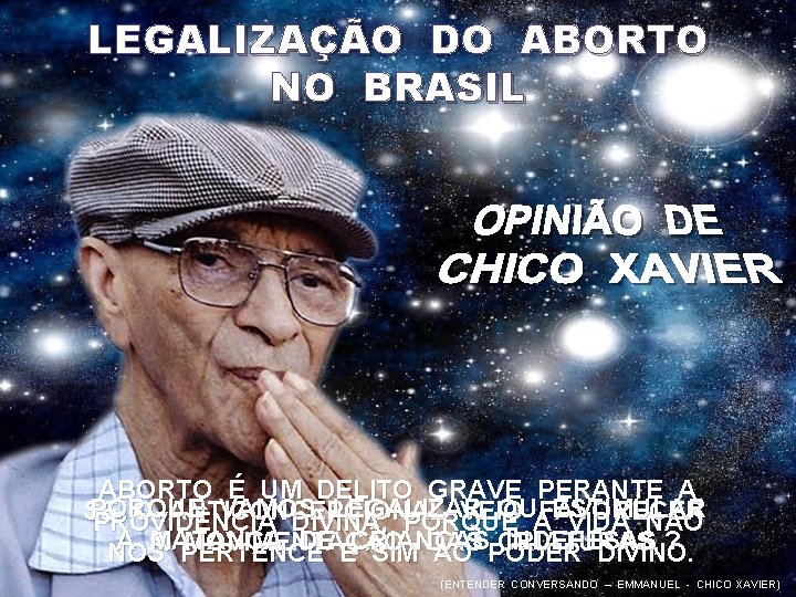 LEGALIZAÇÃO DO ABORTO NO BRASIL ABORTO É UM DELITO GRAVE PERANTE A PORQUE VAMOS