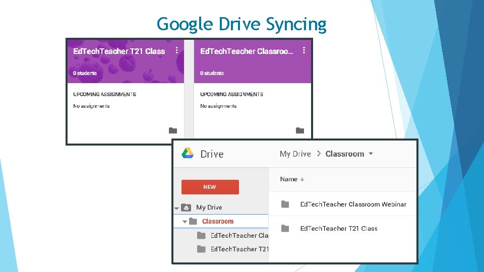 Google Drive Syncing 