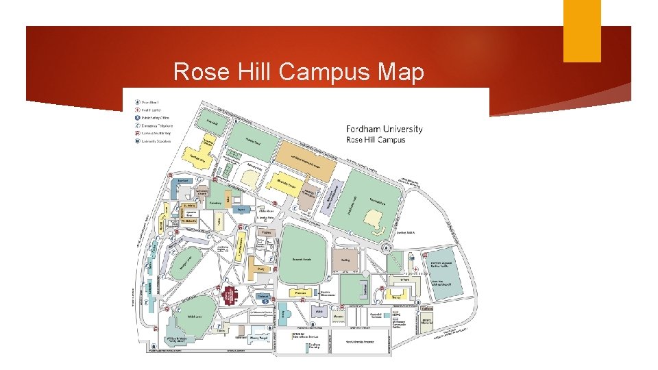 Rose Hill Campus Map 