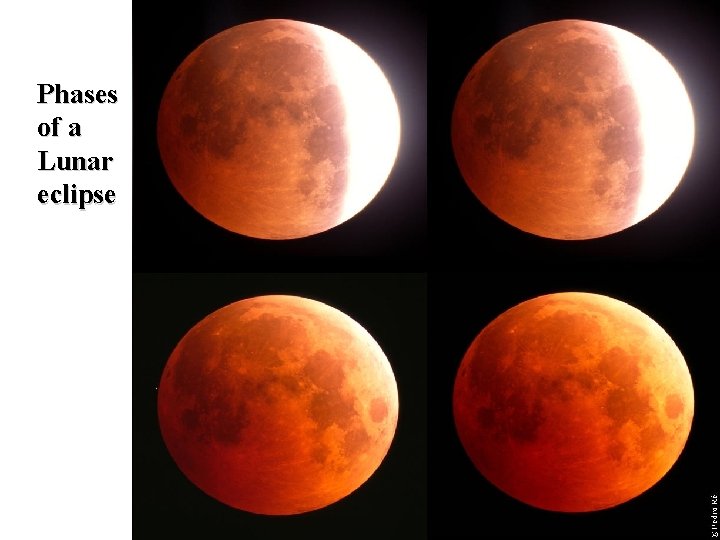 Phases of a Lunar eclipse 