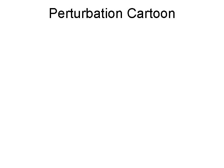 Perturbation Cartoon 