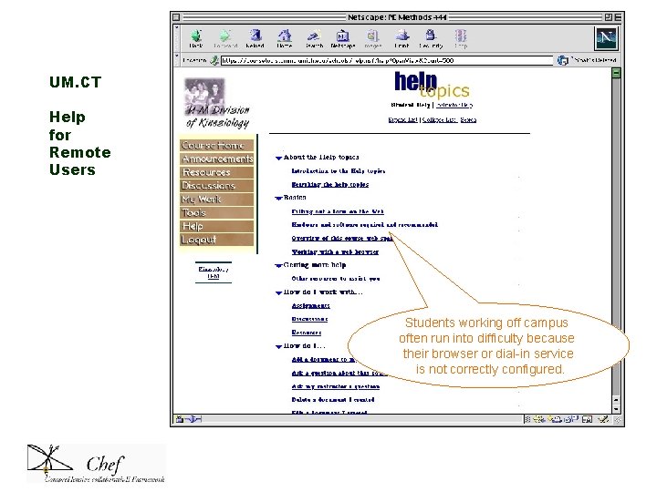 UM. CT Help for Remote Users Students working off campus often run into difficulty UM. CT Help for Remote Users Students working off campus often run into difficulty