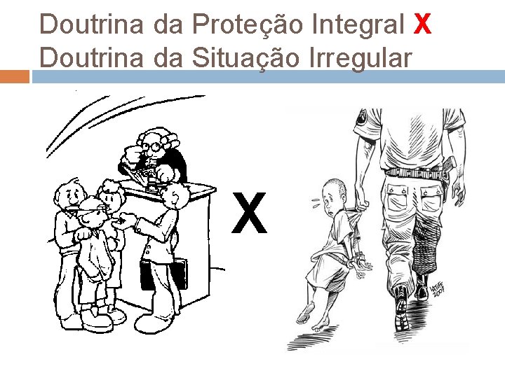 Doutrina da Proteção Integral X Doutrina da Situação Irregular X Doutrina da Proteção Integral X Doutrina da Situação Irregular X