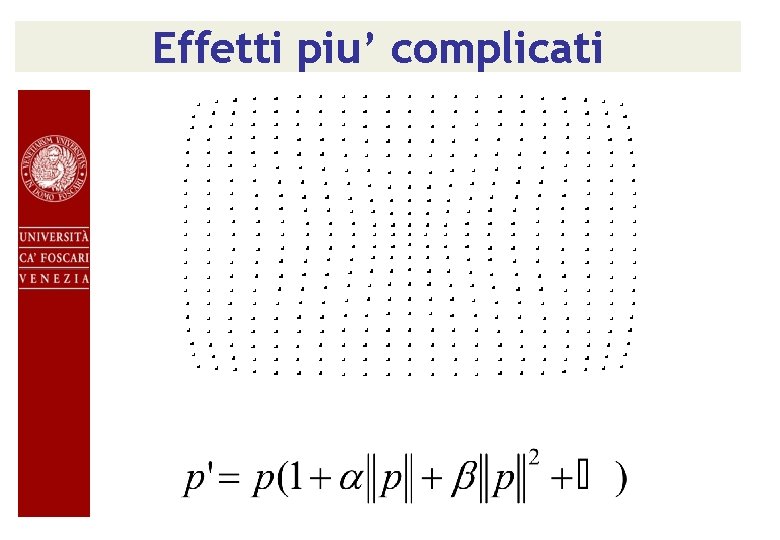 Effetti piu’ complicati 