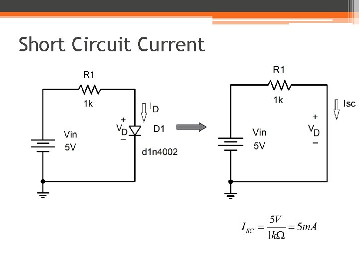 Short Circuit Current 