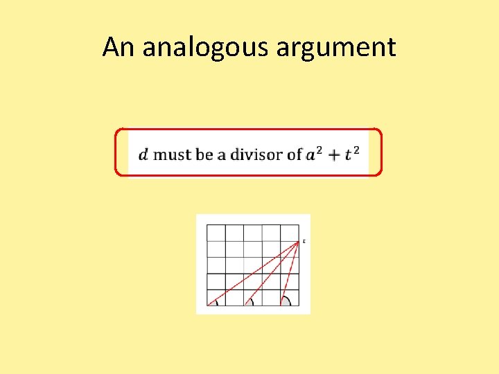 An analogous argument 