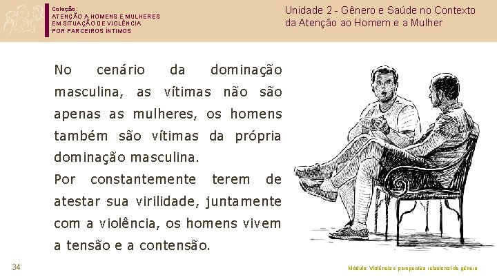 Unidade 2 - Gênero e Saúde no Contexto da Atenção ao Homem e a