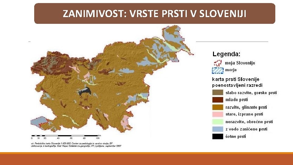 ZANIMIVOST: VRSTE PRSTI V SLOVENIJI 