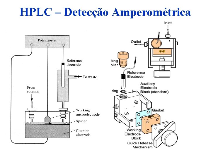 HPLC – Detecção Amperométrica 