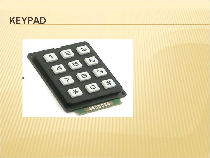 KEYPAD 