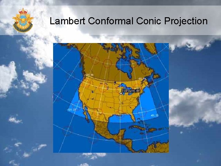 Lambert Conformal Conic Projection 