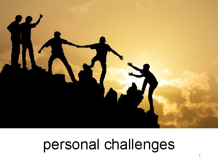 personal challenges 7 personal challenges 7