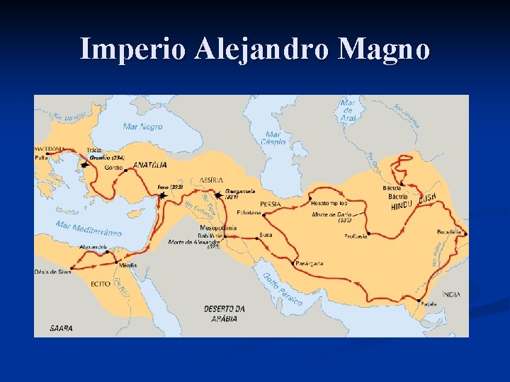 Imperio Alejandro Magno 