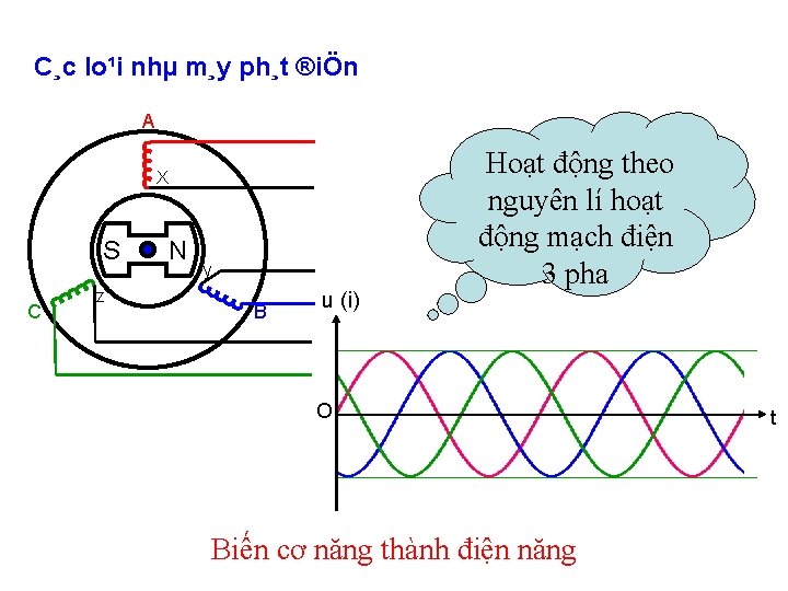 C¸c lo¹i nhµ m¸y ph¸t ®iÖn A X S C z N y B