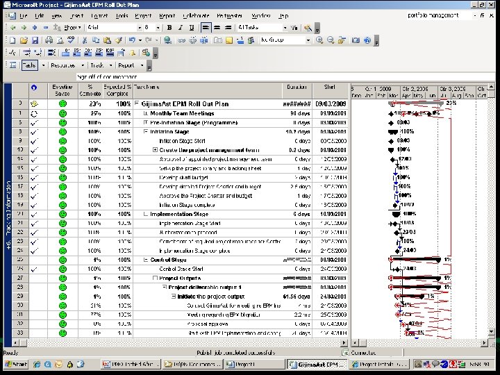 Tracking Information View 