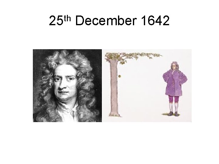 25 th December 1642 25 th December 1642