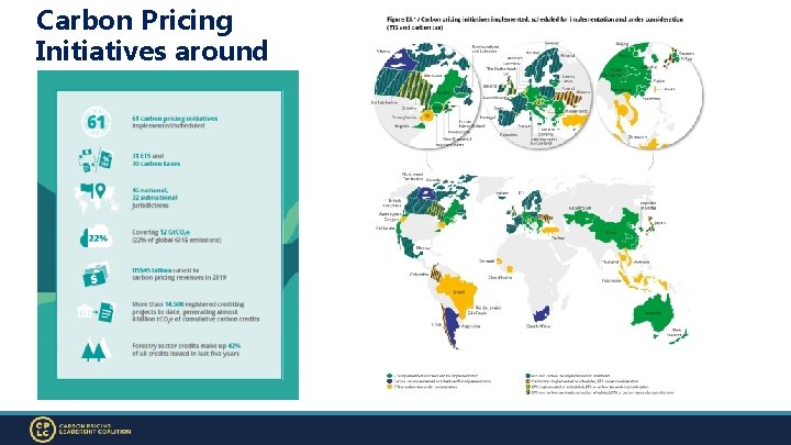 Carbon Pricing Initiatives around the world 2020 