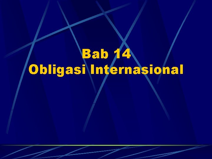 Bab 14 Obligasi Internasional 