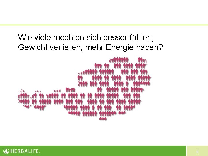 Wie viele möchten sich besser fühlen, Gewicht verlieren, mehr Energie haben? 4 