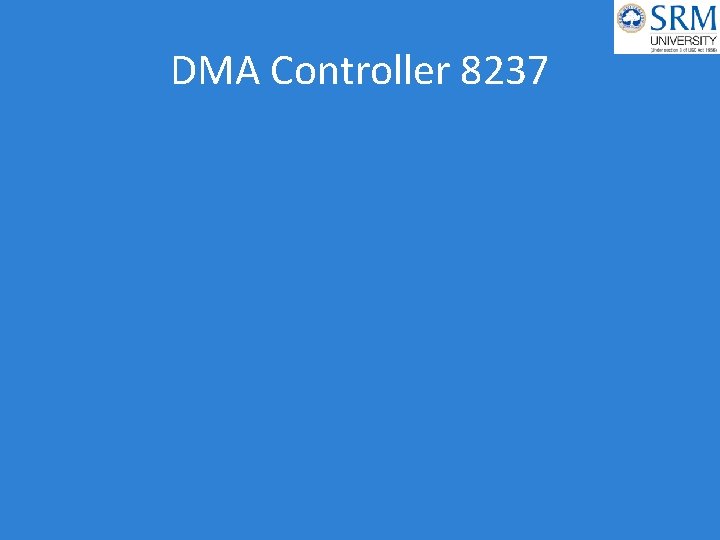 DMA Controller 8237 