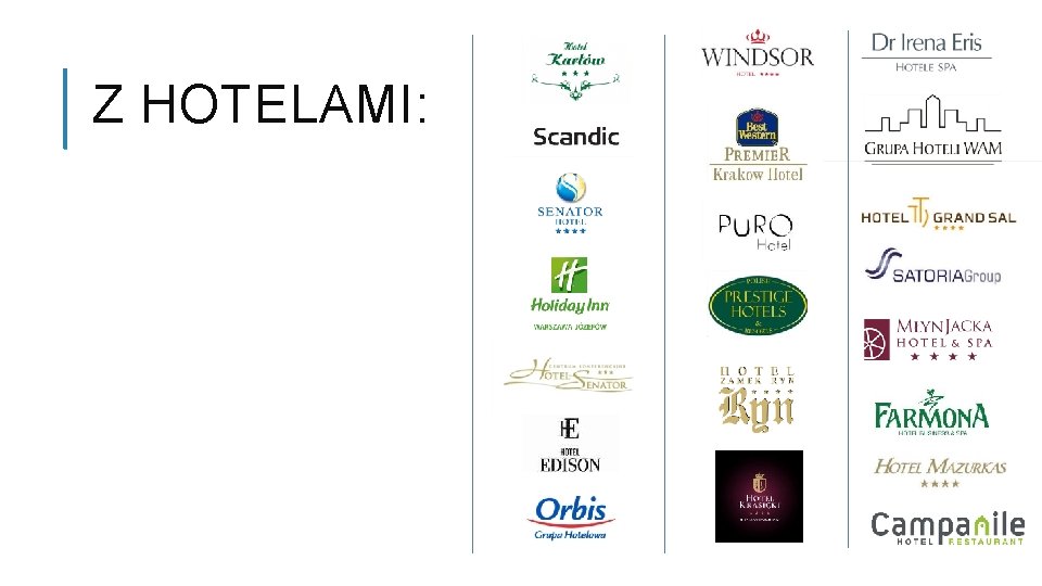 Z HOTELAMI: 