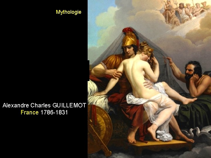 Mythologie Alexandre Charles GUILLEMOT France 1786 -1831 