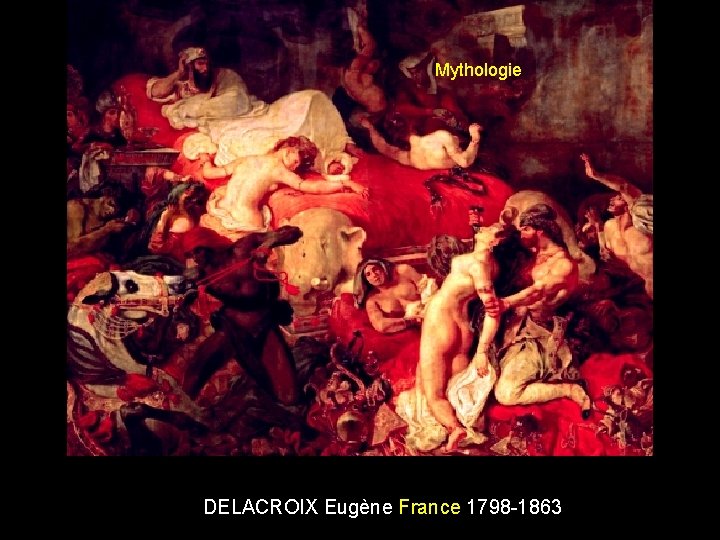 Mythologie DELACROIX Eugène France 1798 -1863 