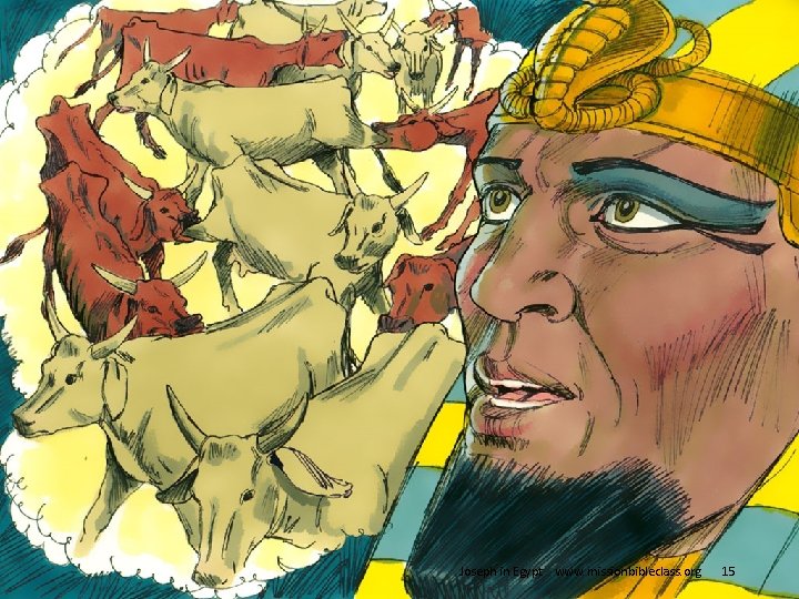 15. So Pharaoh explained what he had dreamed about. “I dreamed of seven fat 15. So Pharaoh explained what he had dreamed about. “I dreamed of seven fat