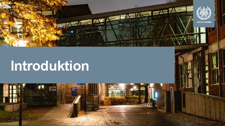 1 Introduktion 