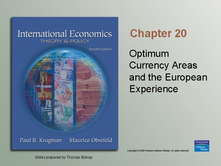 Chapter 20 Optimum Currency Areas and the European