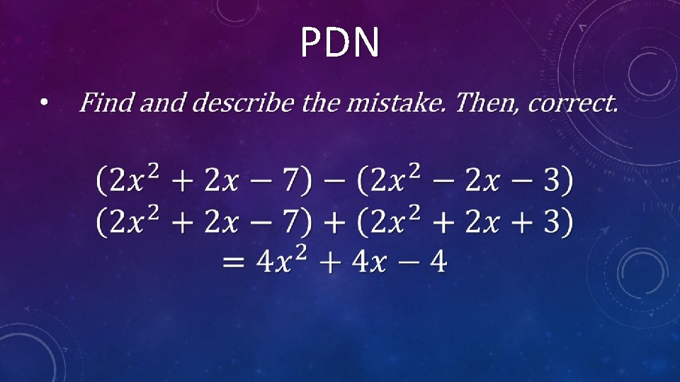PDN 