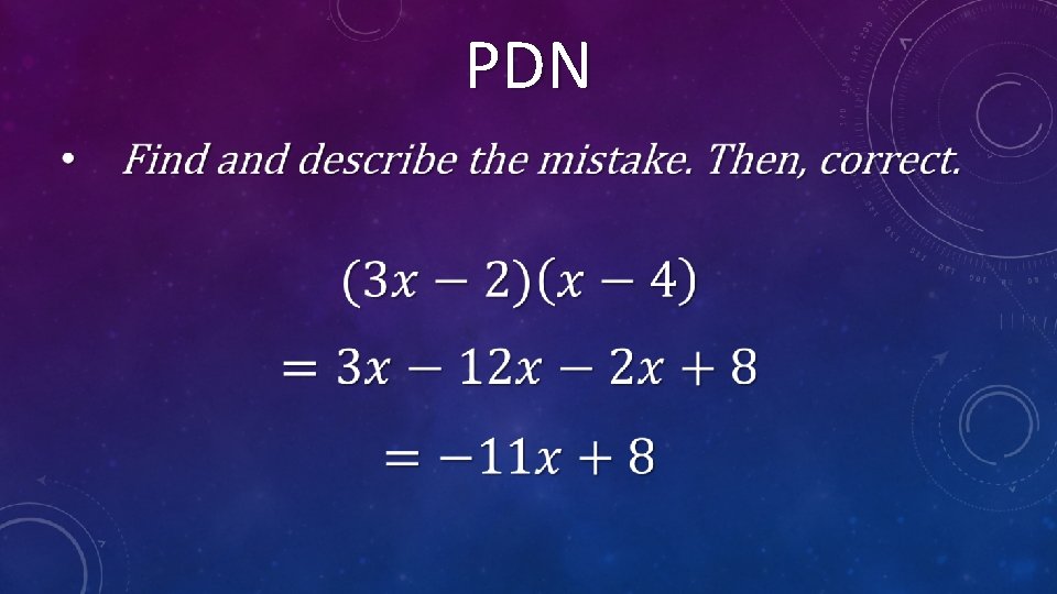 PDN 