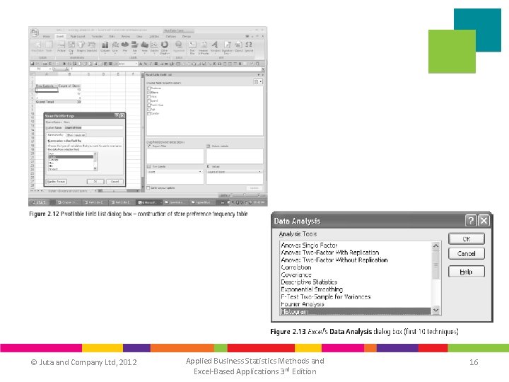 © Juta and Company Ltd, 2012 Applied Business Statistics Methods and Excel-Based Applications 3 © Juta and Company Ltd, 2012 Applied Business Statistics Methods and Excel-Based Applications 3