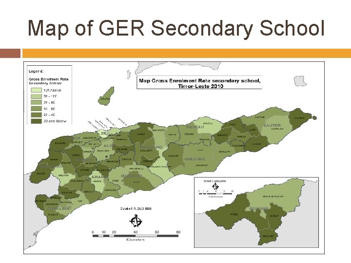 Map of GER Secondary School 