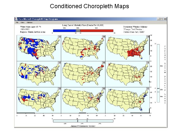 Conditioned Choropleth Maps 