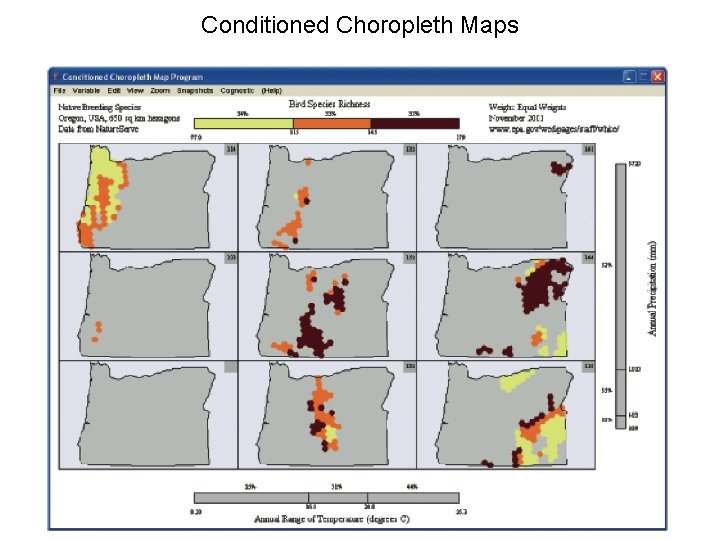 Conditioned Choropleth Maps 