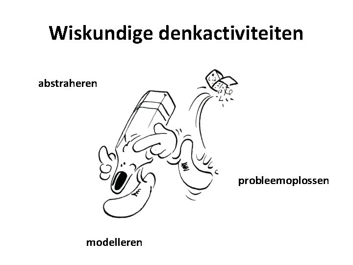 Wiskundige denkactiviteiten abstraheren probleemoplossen modelleren 