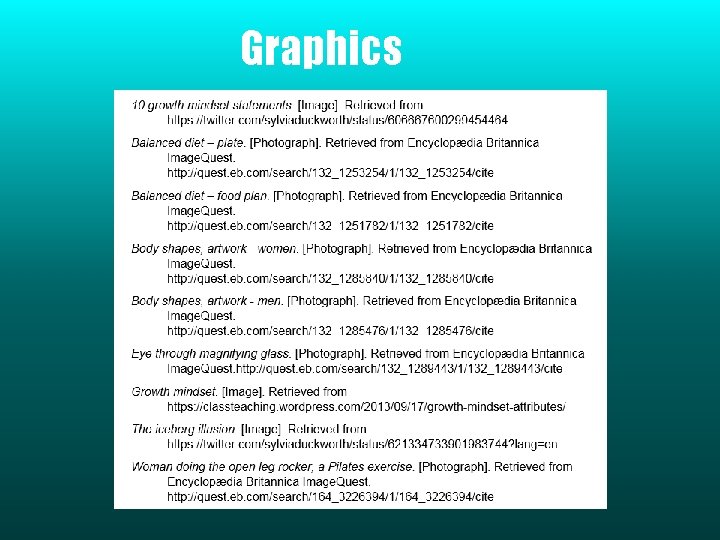 Graphics Graphics