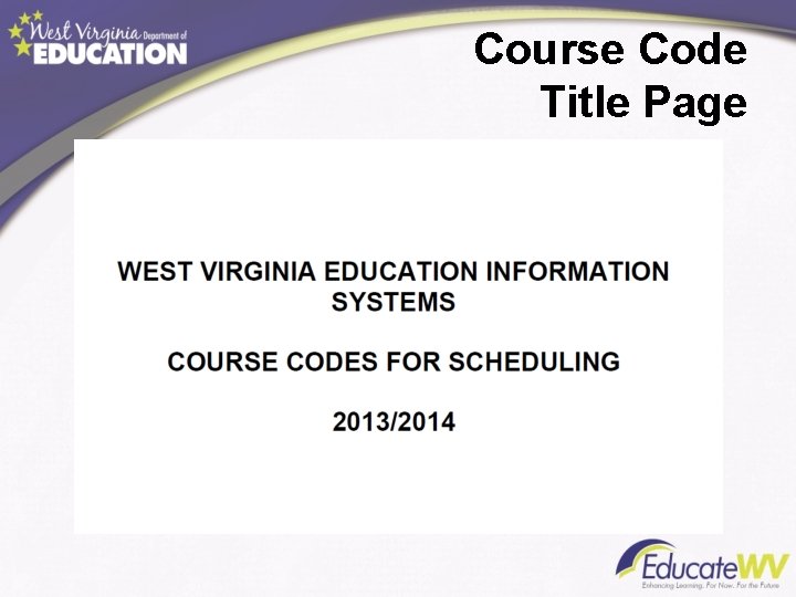 Course Code Title Page 