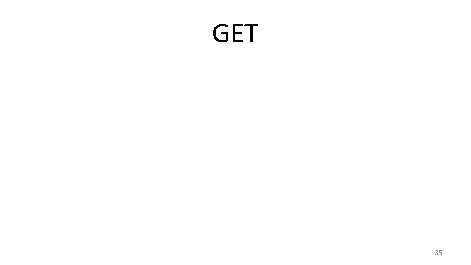 GET 35 
